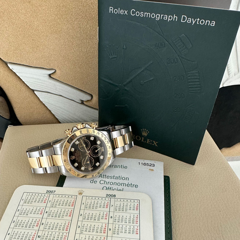 Rolex Daytona Quadrante con brillanti 116523